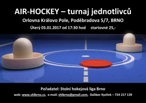 Brno – turnaj jednotlivců, 03.01.2017 – pozvánka