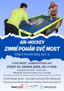 Most – turnaj jednotlivců, 24.02.2026 – pozvánka